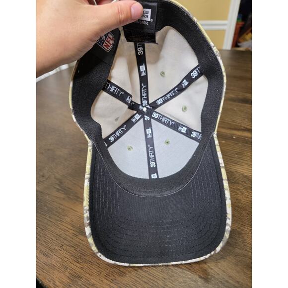 Pittsburgh Steelers New Era 9Twenty Camo WOMEN'S Adjustable Hat Cap EUC CLEAN - Picture 13 of 16